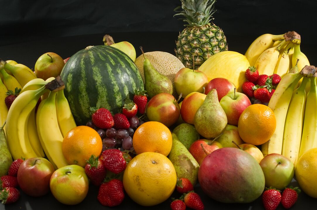a gyümölcsök vitaminkomplexek hordozói